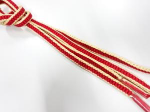 未使用品　正絹　手組帯締め